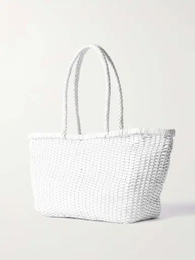 Dragon Diffusion B Weave Big Woven Leather Tote | Thumbnail 3