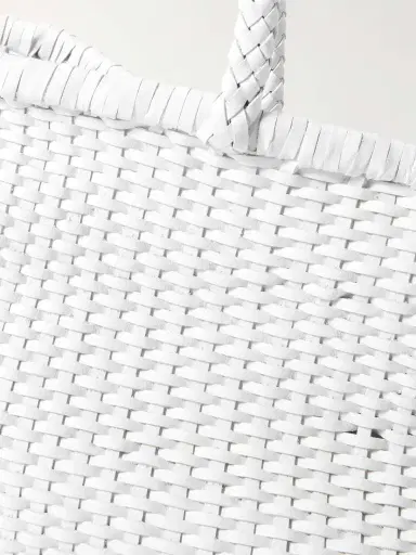 Dragon Diffusion B Weave Big Woven Leather Tote | Thumbnail 4