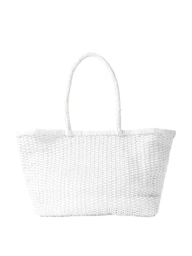 Dragon Diffusion B Weave Big Woven Leather Tote | Thumbnail 1