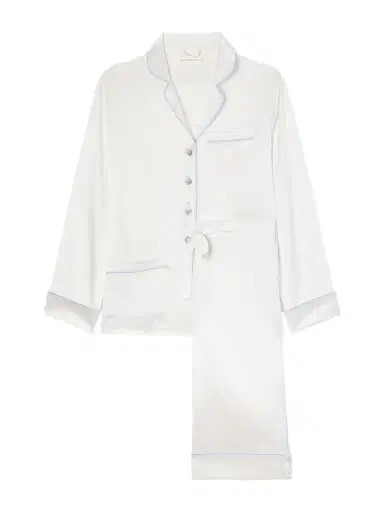 Olivia von Halle Coco Silk-satin Pajama Set | Thumbnail 1 Olivia von Halle Coco Silk-satin Pajama Set | Thumbnail 1
