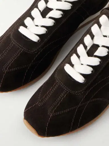 TOTEME Flex Suede Sneakers | Thumbnail 5