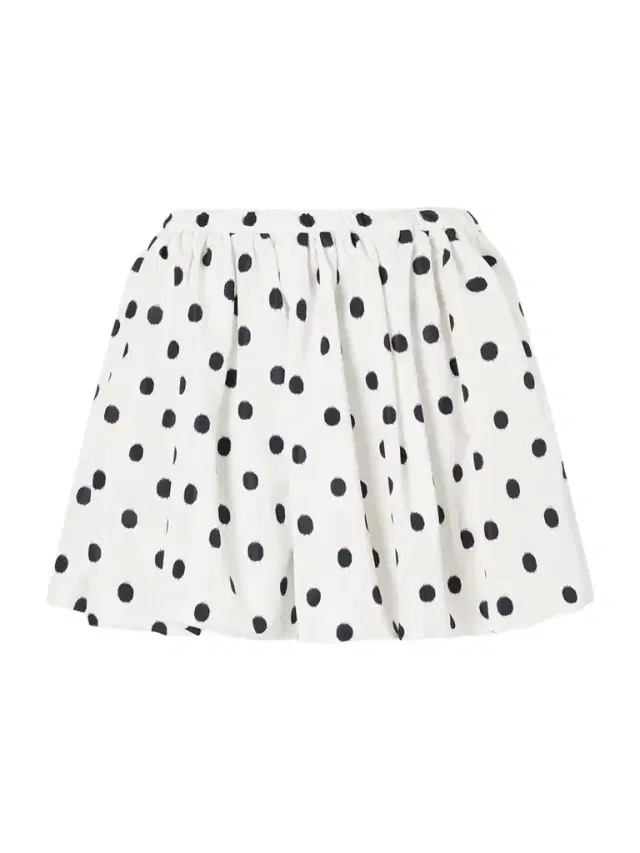 Bloomer Polka-dot Poplin Mini Skirt