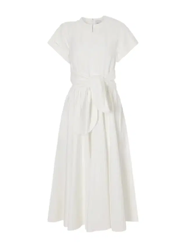 Knotted Cotton-poplin Midi Dress