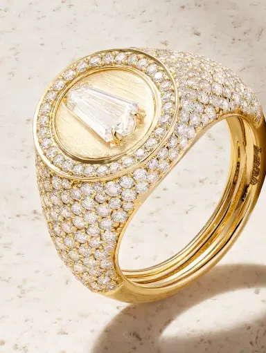 Kamyen Kite 18-karat Gold Diamond Pinky Ring | Thumbnail 4 Kamyen Kite 18-karat Gold Diamond Pinky Ring | Thumbnail 4