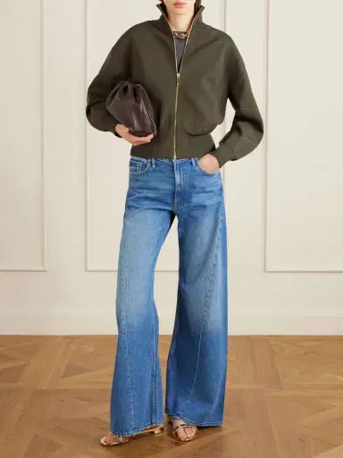 Joseph Sable Milano-knit Bomber Jacket | Thumbnail 2 Joseph Sable Milano-knit Bomber Jacket | Thumbnail 2