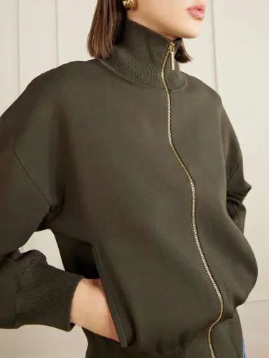 Joseph Sable Milano-knit Bomber Jacket | Thumbnail 5 Joseph Sable Milano-knit Bomber Jacket | Thumbnail 5