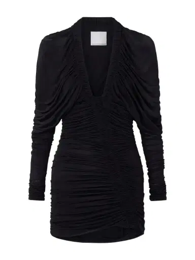 Christopher Esber Orion Ruched Stretch-jersey Mini Dress | Thumbnail 1 Christopher Esber Orion Ruched Stretch-jersey Mini Dress | Thumbnail 1