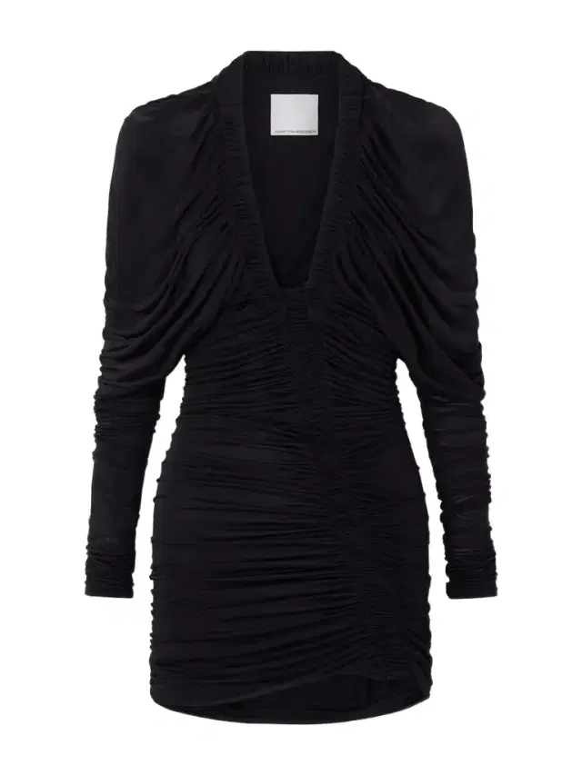 Orion Ruched Stretch-jersey Mini Dress