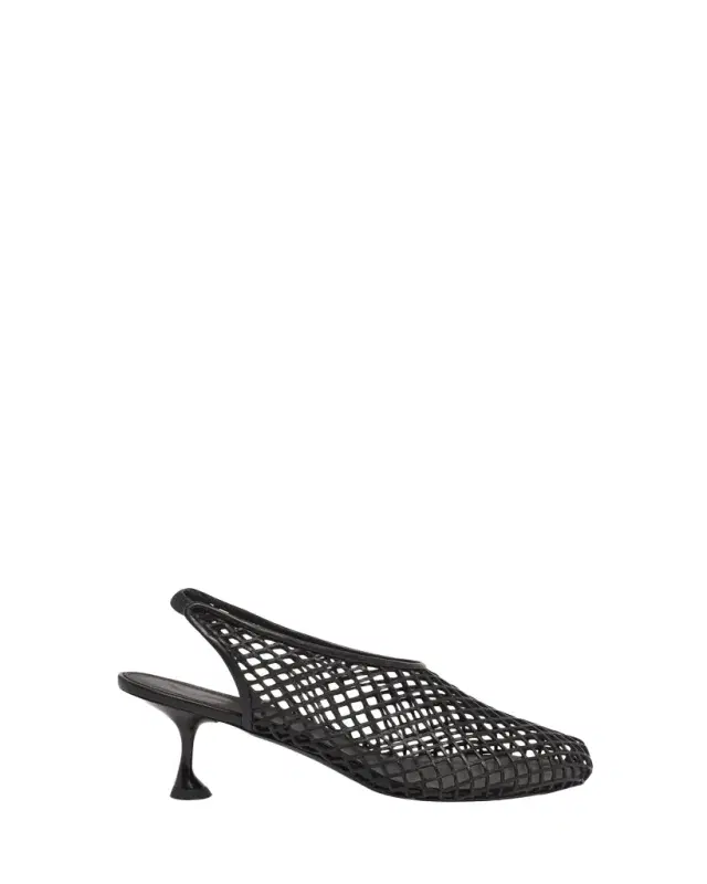 Proenza Schouler Tee Perforated Leather Slingback Pumps