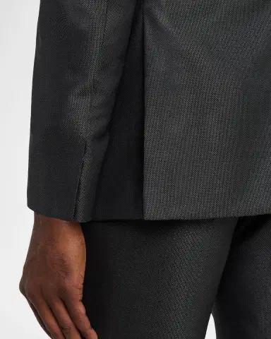 Giorgio Armani Men's Micro-Dot Silk Peak Lapel Tuxedo | Thumbnail 8 Giorgio Armani Men's Micro-Dot Silk Peak Lapel Tuxedo | Thumbnail 8