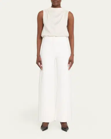 PRABAL GURUNG Compact Knit Straight-Leg Pants | Thumbnail 2 PRABAL GURUNG Compact Knit Straight-Leg Pants | Thumbnail 2