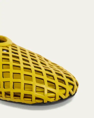 Proenza Schouler Tee Perforated Leather Ballerina Flats | Thumbnail 3