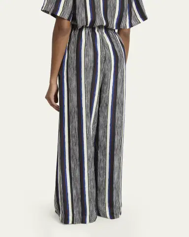Proenza Schouler Amira Stripe Silk Pants | Thumbnail 3 Proenza Schouler Amira Stripe Silk Pants | Thumbnail 3