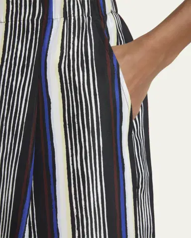 Proenza Schouler Amira Stripe Silk Pants | Thumbnail 5 Proenza Schouler Amira Stripe Silk Pants | Thumbnail 5