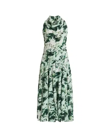 Proenza Schouler Adelide Printed Silk-Blend Dress | Thumbnail 1