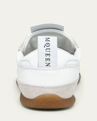 Alexander McQueen Men's EC1 Suede and Nylon Low-Top Trainers | Thumbnail 3 Alexander McQueen Men's EC1 Suede and Nylon Low-Top Trainers | Thumbnail 3