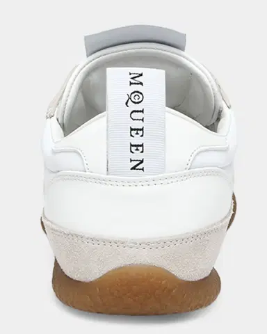 Alexander McQueen Men's EC1 Suede and Nylon Low-Top Trainers | Thumbnail 5 Alexander McQueen Men's EC1 Suede and Nylon Low-Top Trainers | Thumbnail 5