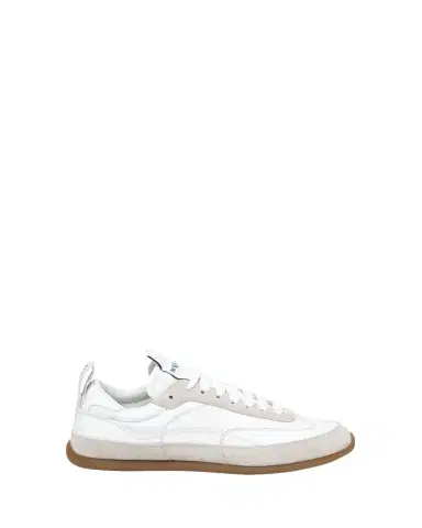 Alexander McQueen Men's EC1 Suede and Nylon Low-Top Trainers | Thumbnail 1 Alexander McQueen Men's EC1 Suede and Nylon Low-Top Trainers | Thumbnail 1