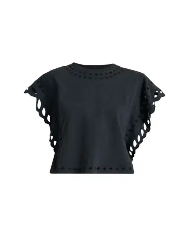 Etoile Isabel Marant Odyle Eyelet Embroidered Ruffle Blouse | Thumbnail 1 Etoile Isabel Marant Odyle Eyelet Embroidered Ruffle Blouse | Thumbnail 1