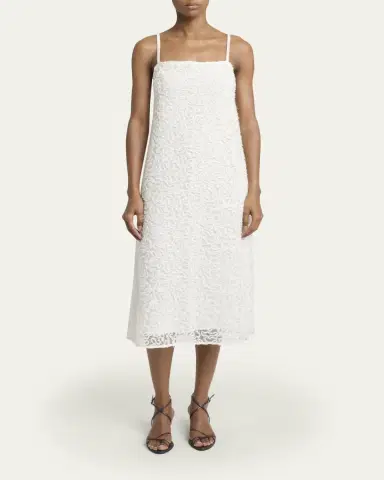 Proenza Schouler Virginie Embroidered Shift Dress | Thumbnail 2 Proenza Schouler Virginie Embroidered Shift Dress | Thumbnail 2