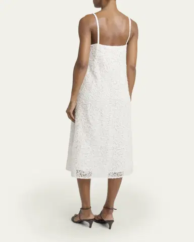 Proenza Schouler Virginie Embroidered Shift Dress | Thumbnail 3 Proenza Schouler Virginie Embroidered Shift Dress | Thumbnail 3