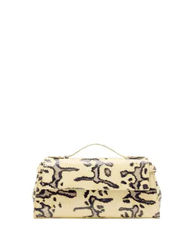 Proenza Schouler Tate Python-Print Leather Clutch Bag | Thumbnail 1 Proenza Schouler Tate Python-Print Leather Clutch Bag | Thumbnail 1