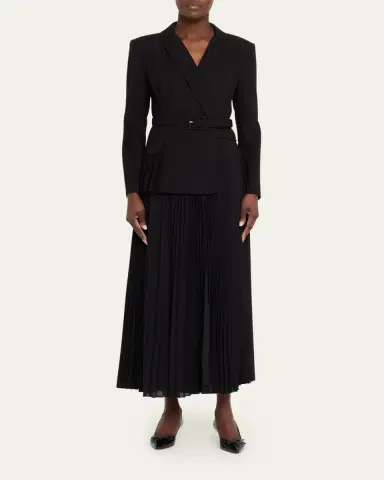 Simkhai Alexandra Pleated Blazer Dress | Thumbnail 2