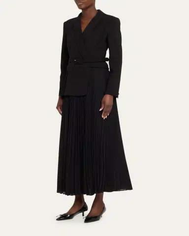 Simkhai Alexandra Pleated Blazer Dress | Thumbnail 4