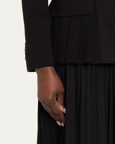 Simkhai Alexandra Pleated Blazer Dress | Thumbnail 5