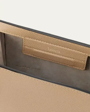 Valextra Vivi Leather Crossbody Phone Bag | Thumbnail 2