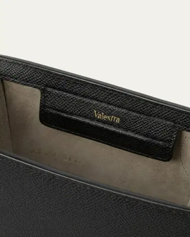 Valextra Vivi Leather Crossbody Phone Bag | Thumbnail 5