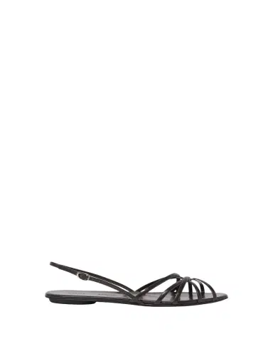 Proenza Schouler Uma Leather Slingback Sandals | Thumbnail 1