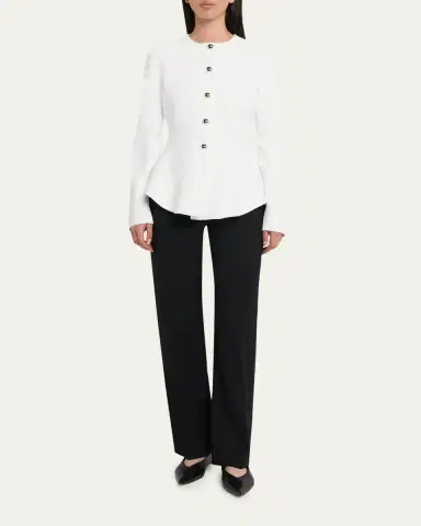 Proenza Schouler Dasha Peplum Jacket | Thumbnail 6