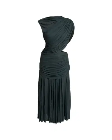Proenza Schouler Irma Draped Gauzy Jersey Dress | Thumbnail 1