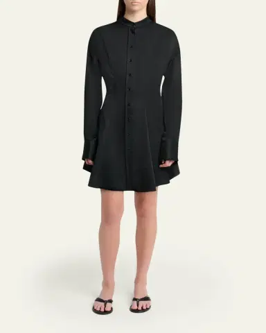 Proenza Schouler Janan Cotton Poplin Mini Shirtdress | Thumbnail 2 Proenza Schouler Janan Cotton Poplin Mini Shirtdress | Thumbnail 2
