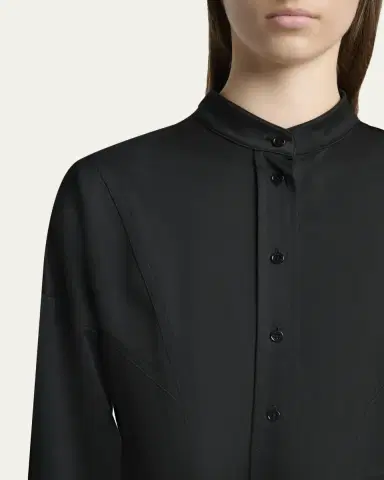 Proenza Schouler Janan Cotton Poplin Mini Shirtdress | Thumbnail 5 Proenza Schouler Janan Cotton Poplin Mini Shirtdress | Thumbnail 5