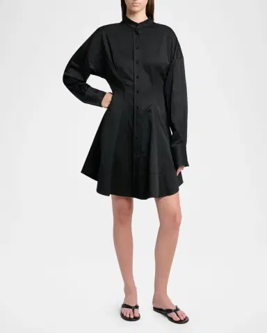 Proenza Schouler Janan Cotton Poplin Mini Shirtdress | Thumbnail 8 Proenza Schouler Janan Cotton Poplin Mini Shirtdress | Thumbnail 8
