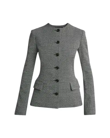 Proenza Schouler Annemarie Slim Melange Wool Jacket | Thumbnail 1
