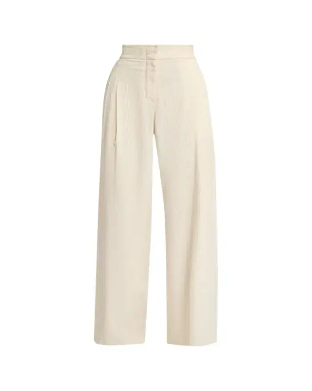 Proenza Schouler Rosalie Wide-Leg Corduroy Pants