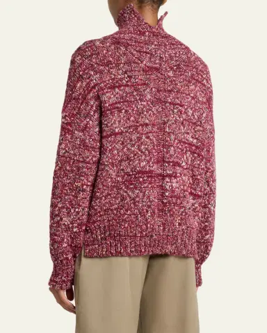 Proenza Schouler Sol Melange Knit Turtleneck Sweater | Thumbnail 3 Proenza Schouler Sol Melange Knit Turtleneck Sweater | Thumbnail 3