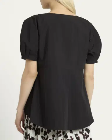Proenza Schouler Tia Puff-Sleeve Parachute Cotton Blouse | Thumbnail 3 Proenza Schouler Tia Puff-Sleeve Parachute Cotton Blouse | Thumbnail 3