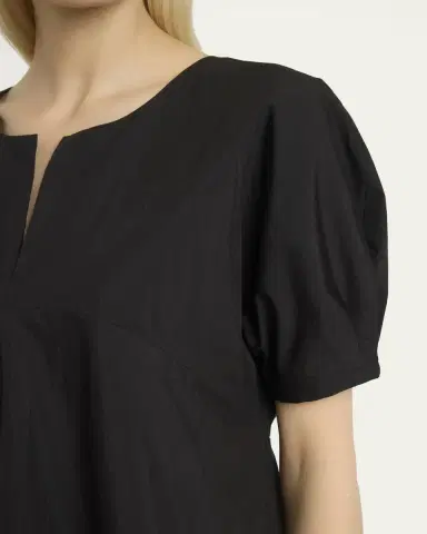 Proenza Schouler Tia Puff-Sleeve Parachute Cotton Blouse | Thumbnail 5 Proenza Schouler Tia Puff-Sleeve Parachute Cotton Blouse | Thumbnail 5
