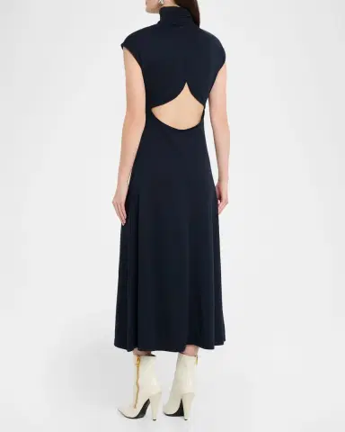 Proenza Schouler White Label Brea Brushed Knit Turtleneck Midi Dress | Thumbnail 7