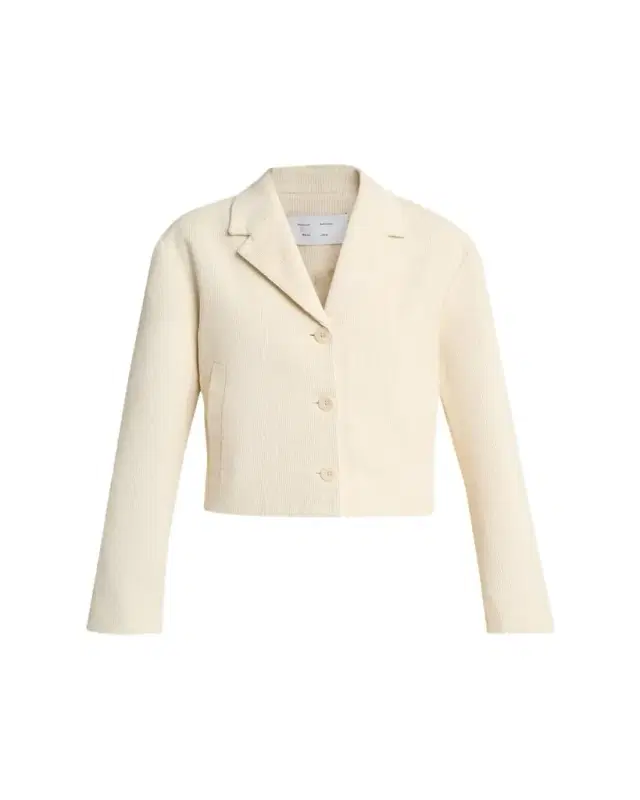 Proenza Schouler White Label Nima Cropped Corduroy Jacket