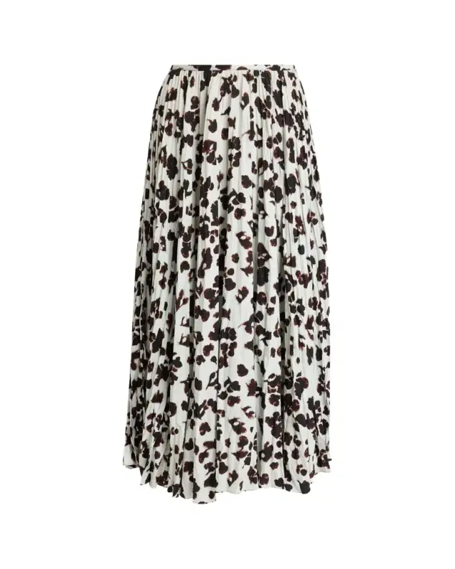 Proenza Schouler White Label Runa Pleated Floral Skirt