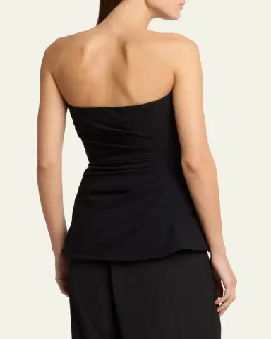 Proenza Schouler Damea Strapless Double Crepe Top | Thumbnail 3