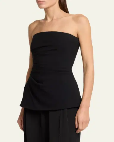 Proenza Schouler Damea Strapless Double Crepe Top | Thumbnail 4