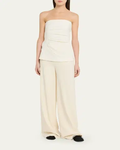Proenza Schouler Damea Strapless Double Crepe Top | Thumbnail 6