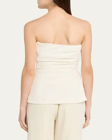 Proenza Schouler Damea Strapless Double Crepe Top | Thumbnail 7