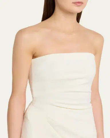 Proenza Schouler Damea Strapless Double Crepe Top | Thumbnail 9